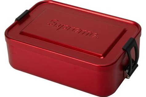 stockx supreme sigg small metal box|Supreme x Sigg Small Storage Metal Box SS18 Bullet Keychain .